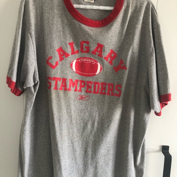 Reebok Calgary Stampeders T-Shirt - Picture 1 of 2